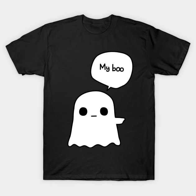 My Boo (Right) T-Shirt by OneWeirdDude